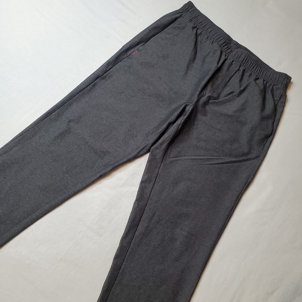 Rhone Men's Size M Guru Lounge Pant Straight-Leg Pull-On Gray 100793